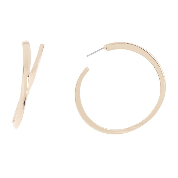 All Saints Jewelry - NEW All Saints Gold Hoop Earrings